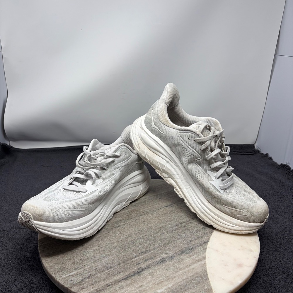 Hoka Clifton 10 Cosmic Gray Stardust Women Running Shoes 1162031-CRDS 11 Nursing